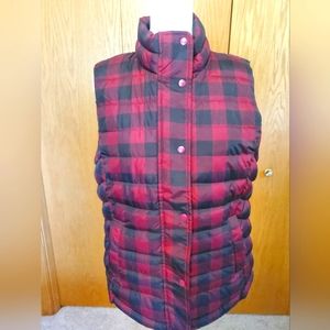 Buffalo Plaid Gap Vest